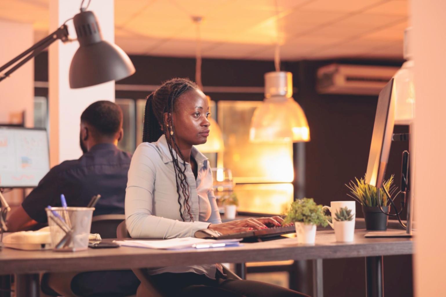 Sessione di valutazione cognitiva in ambiente professionale